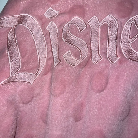 Disneyland Spirit Jersey Fuzzy Velour Piglet Pink XXL - Picture 3 of 4